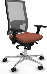 Sedia da ufficio Horna Piqueras y Crespo, modello 3D086N0, colore marrone