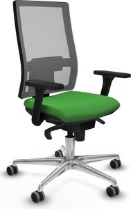 Sedia da ufficio Horna Piqueras y Crespo, modello 3D086G0, colore verde