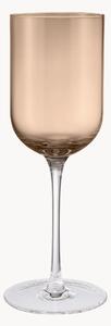 Set di 4 bicchieri da vino bianco in vetro soffiato Fuumi