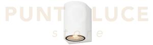 Lione applique monoemissione 1 luce bianco ip65 ik04 attacco gu10