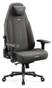 Sedia da gaming Diablo X.Eye Prime con funzione di raffreddamento, sedia da ufficio/scrivania, portata massima 140 kg, dimensioni standard, colore grigio pietra