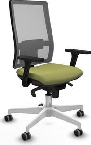 Sedia da ufficio Horna Piqueras y Crespo, modello 3D026G0, colore verde