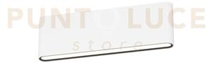 Lima applique biemissione 28cm bianco led 20w cct 3000 4000k 1240lm
