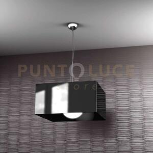 Lift sospensione 1 luce attacco e27 in metallo nero