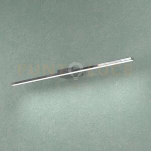 Line applique per specchi o quadri media luce calda cromo led 3000°