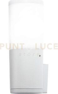 Loano applique 1 luce bianco ip55 attacco e27 lampadina inclusa