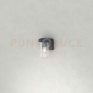 Lugano applique 1 luce attacco e27 grigio antracite ip54