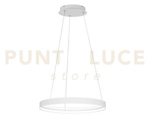 Malika sospensione 60 cm bianco led cct switch 3000/4000/6000°k 42w