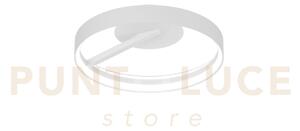 Malika plafoniera 40 cm bianco led cct switch 3000/4000/6000°k 28w 
