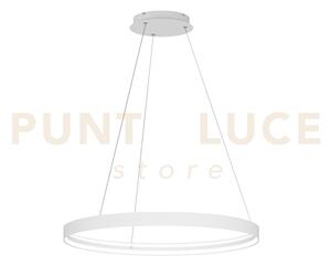 Malika sospensione 80 cm bianco led cct switch 3000/4000/6000°k 56w