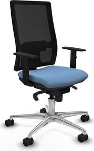 Sedia da ufficio Horna Piqueras y Crespo, modello 1D086N0, colore blu cielo