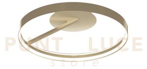 Malika plafoniera 60 cm oro champagne led cct switch 3000/4000/6000