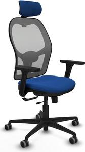 Sedia da ufficio con poggiatesta Jorquera Piqueras y Crespo 3D036G2 Blu