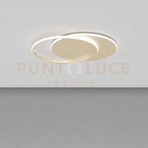 Mercury applique plafoniera piccola gold led cct 3000 4000k 5100lm 42w