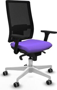 Sedia da ufficio Piqueras y Crespo, modello 3D026G0, colore lilla