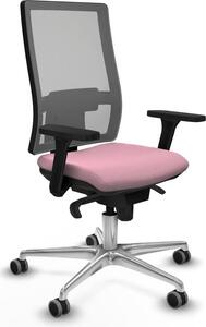 Sedia da ufficio Horna Piqueras y Crespo, modello 3D086G0, colore rosa
