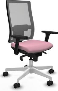 Sedia da ufficio Horna Piqueras y Crespo, modello 3D026N0, colore rosa