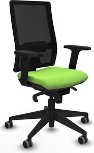 Sedia da ufficio Horna Piqueras y Crespo, modello 2D066G0, colore pistacchio