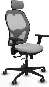 Sedia da ufficio con poggiatesta Jorquera Piqueras y Crespo 3D036G2 Grigio chiaro