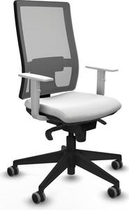 Sedia da ufficio Horna Piqueras y Crespo, modello 4B066G0, colore bianco