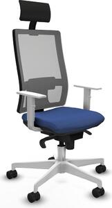 Sedia da ufficio Horna Piqueras y Crespo, modello 4B026N1, colore blu navy