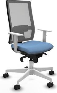Sedia da ufficio Horna Piqueras y Crespo, modello 4B026N0, colore blu cielo