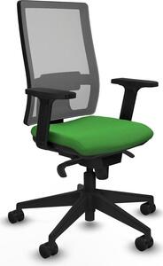 Sedia da ufficio Horna Piqueras y Crespo, modello 2D066N0, colore verde