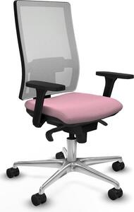 Sedia da ufficio Horna Piqueras y Crespo, modello 3D086N0, colore rosa