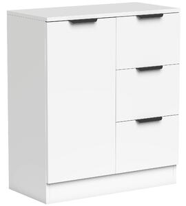 HOMCOM Madia Moderna con 3 Cassetti e Anta Soft-Close | Aosom Italy