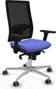 Sedia da ufficio Horna Piqueras y Crespo, modello 3D086G0, colore azzurro chiaro