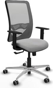 Sedia da ufficio Zulema Piqueras y Crespo, modello 1D086G0, colore grigio chiaro