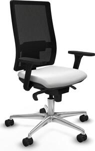 Sedia da ufficio Horna Piqueras y Crespo, modello 3D086N0, colore bianco