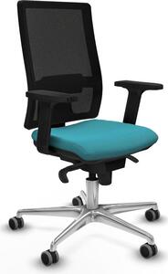 Sedia da ufficio Piqueras y Crespo 2D086G0, colore turchese
