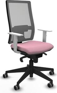 Sedia da ufficio Horna Piqueras y Crespo, modello 4B066G0, colore rosa