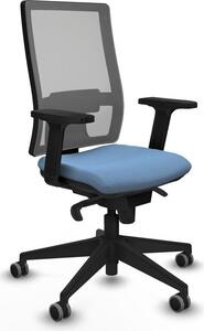 Sedia da ufficio Horna Piqueras y Crespo 2D066G0, colore blu cielo