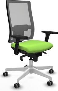 Sedia da ufficio Horna Piqueras y Crespo, modello 3D026G0, colore pistacchio