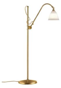 Lampada da terra GUBI, Dorato / Ottone, Soggiorno, Metallo