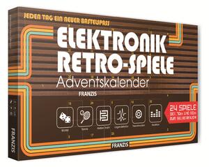Calendario dell'Avvento 2018 a tema giochi elettronici retrò