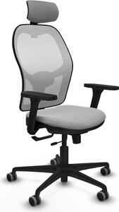 Sedia da ufficio con poggiatesta Jorquera Piqueras y Crespo 3D036G2 Grigio chiaro