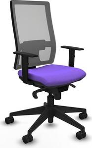 Sedia da ufficio Horna Piqueras y Crespo, modello 1D066N0, colore lilla