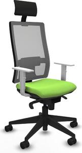 Sedia da ufficio Horna Piqueras y Crespo, modello 4B066N1, colore pistacchio