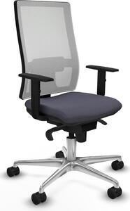 Sedia da ufficio Horna Piqueras y Crespo, modello 1D086N0, colore grigio scuro