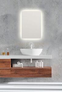Franzi specchio da parete rettangolare retro-illuminato 50x70cm led