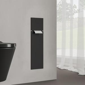 Modulo WC a incasso Kronenbach, design a cubo, 60 cm, con frontale in vetro, apertura a destra