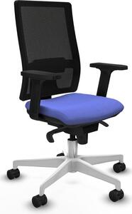 Sedia da ufficio Horna Piqueras y Crespo, modello 2D026N0, colore azzurro chiaro