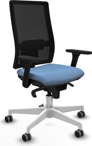 Sedia da ufficio Horna Piqueras y Crespo, modello 3D026G0, colore blu cielo