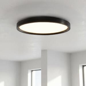 Plafoniera LED Tonda 36W Nera Ø40 cm Bianco Variabile CCT