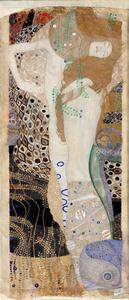 Klimt, Gustav - Stampa artistica Water Serpents I, (21.5 x 50 cm)