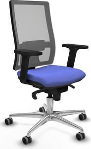 Sedia da ufficio Horna Piqueras y Crespo, modello 2D086G0, colore azzurro chiaro