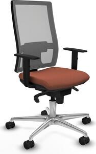 Sedia da ufficio Horna Piqueras y Crespo, modello 1D086N0, colore marrone